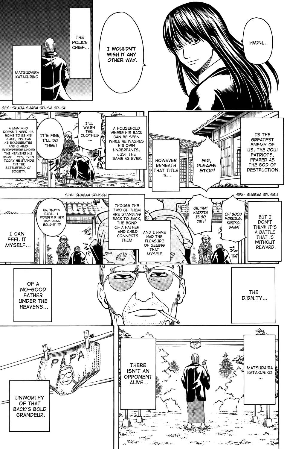 Gintama Chapter 330 page 19 - Chapter 330 : The Old Man Is Surprisingly Soft Heart