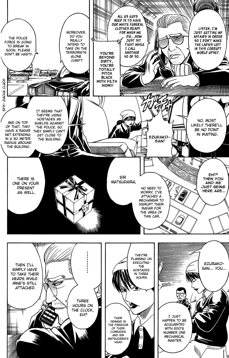 Gintama Chapter 330 page 4 - Chapter 330 : The Old Man Is Surprisingly Soft Heart