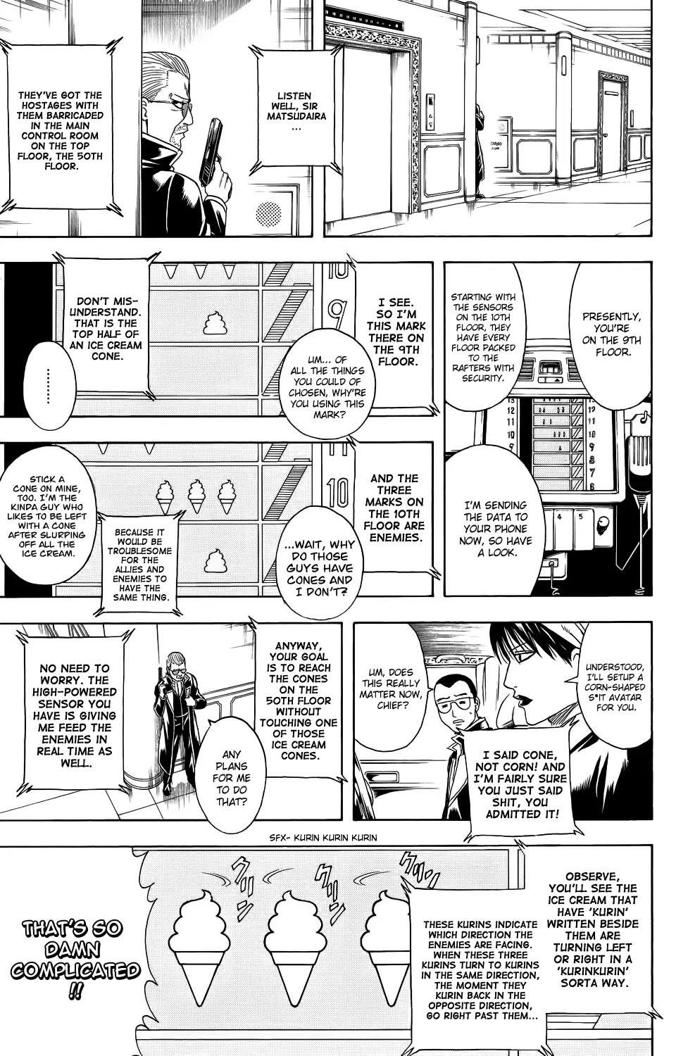 Gintama Chapter 330 page 7 - Chapter 330 : The Old Man Is Surprisingly Soft Heart