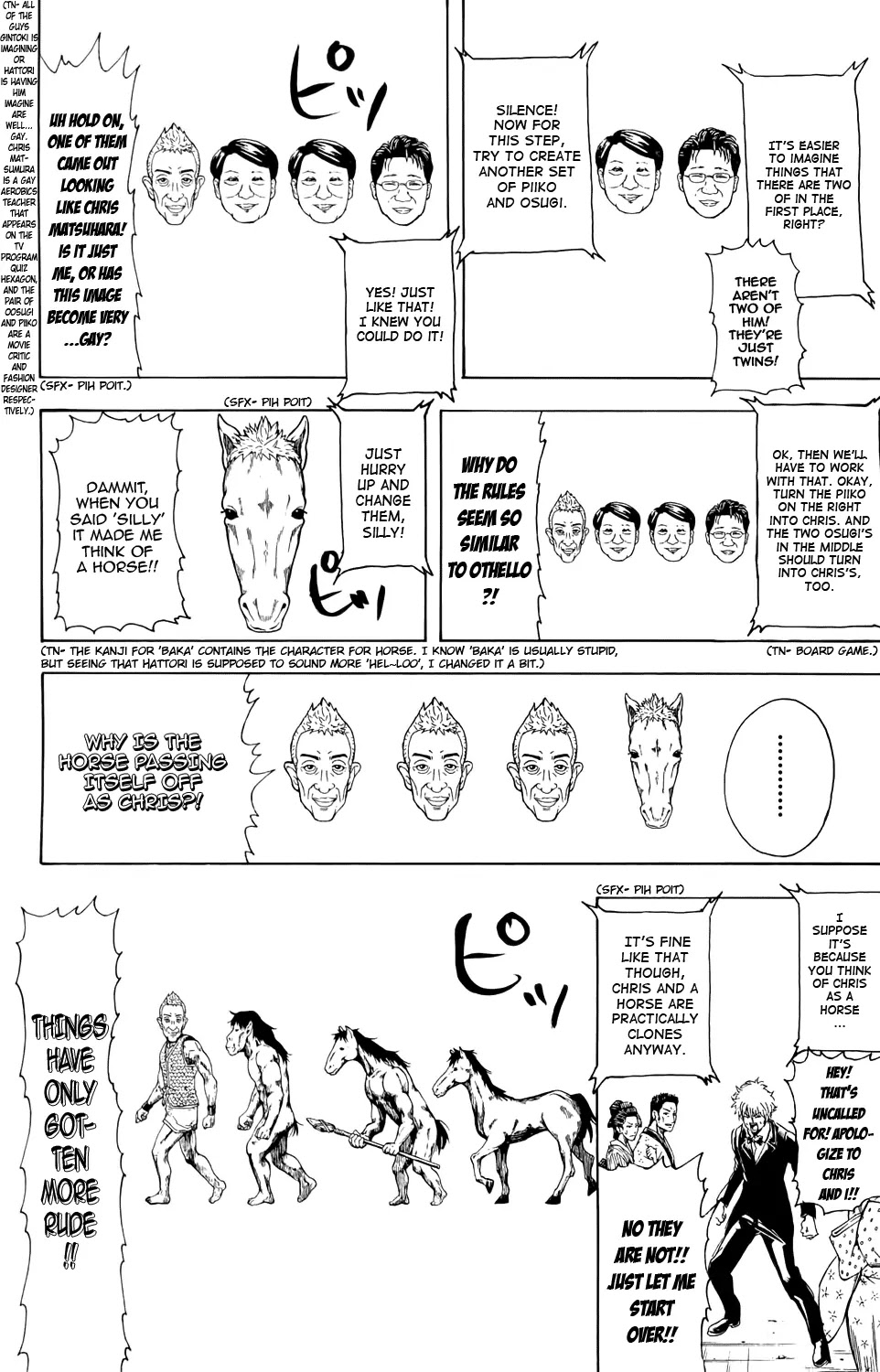 Gintama Chapter 338 page 10 - Chapter 338 : Beware of the Housewife Next Door