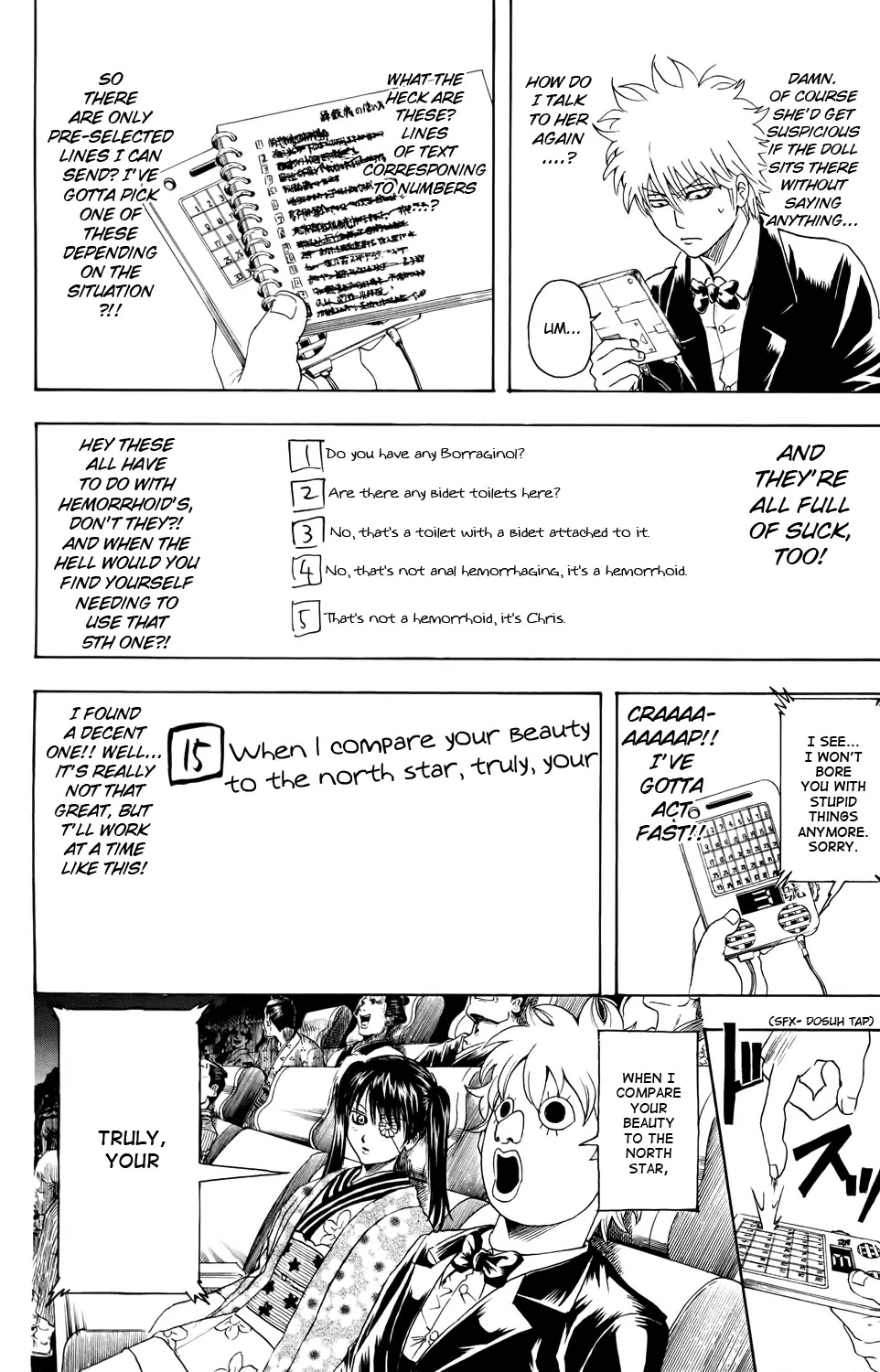Gintama Chapter 338 page 16 - Chapter 338 : Beware of the Housewife Next Door
