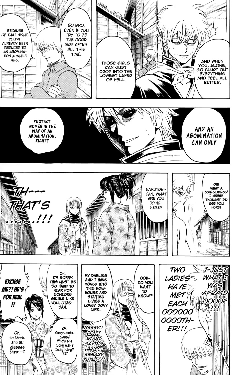 Gintama Chapter 338 page 3 - Chapter 338 : Beware of the Housewife Next Door