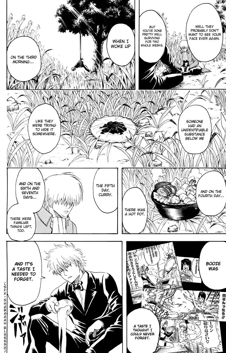 Gintama Chapter 339 page 14 - Chapter 339 : People Are Able to Live by Forgetting Some Things
