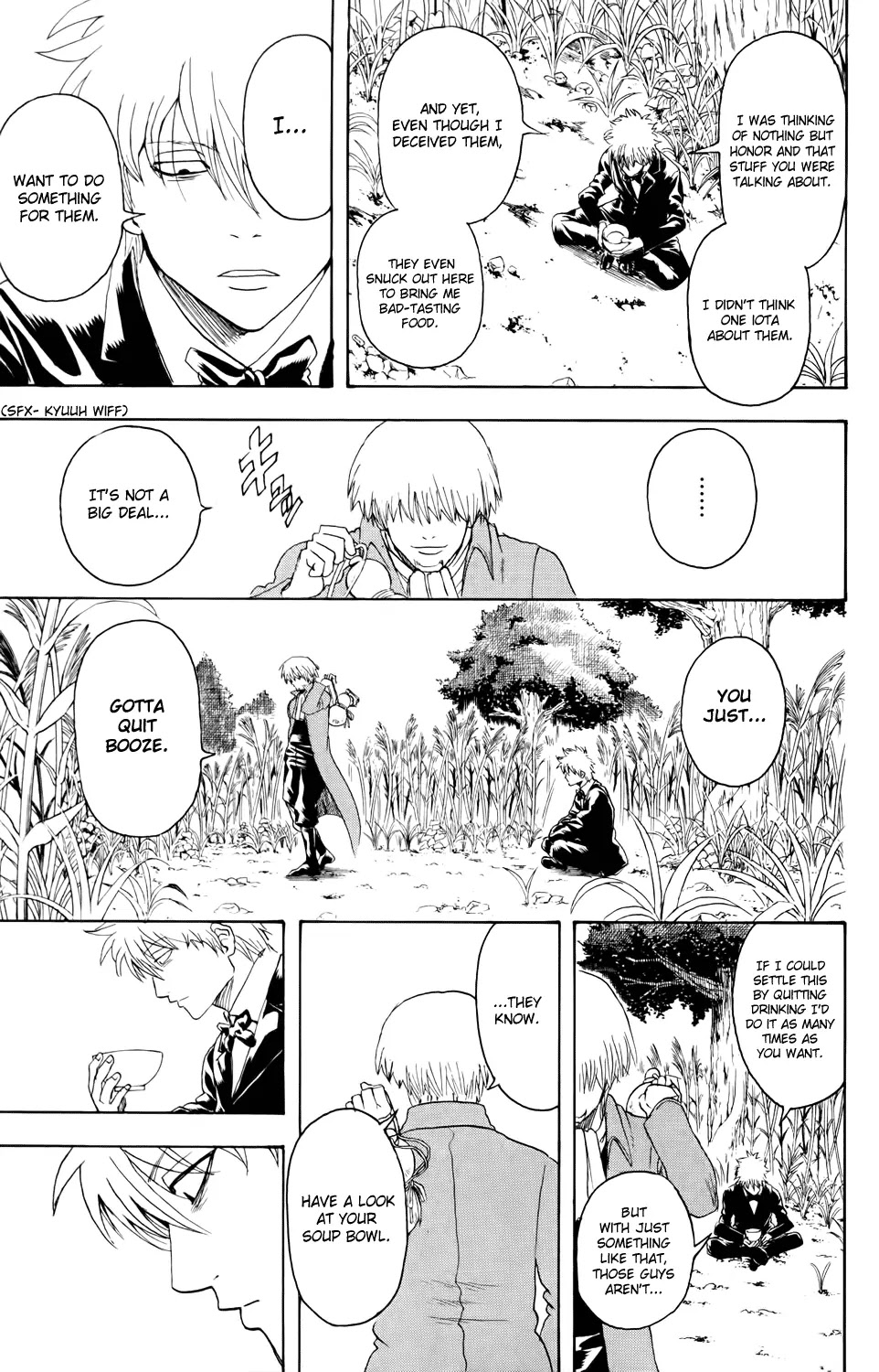 Gintama Chapter 339 page 15 - Chapter 339 : People Are Able to Live by Forgetting Some Things