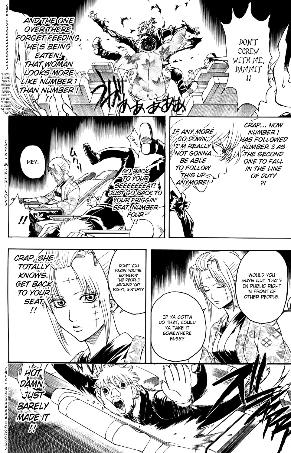 Gintama Chapter 339 page 8 - Chapter 339 : People Are Able to Live by Forgetting Some Things