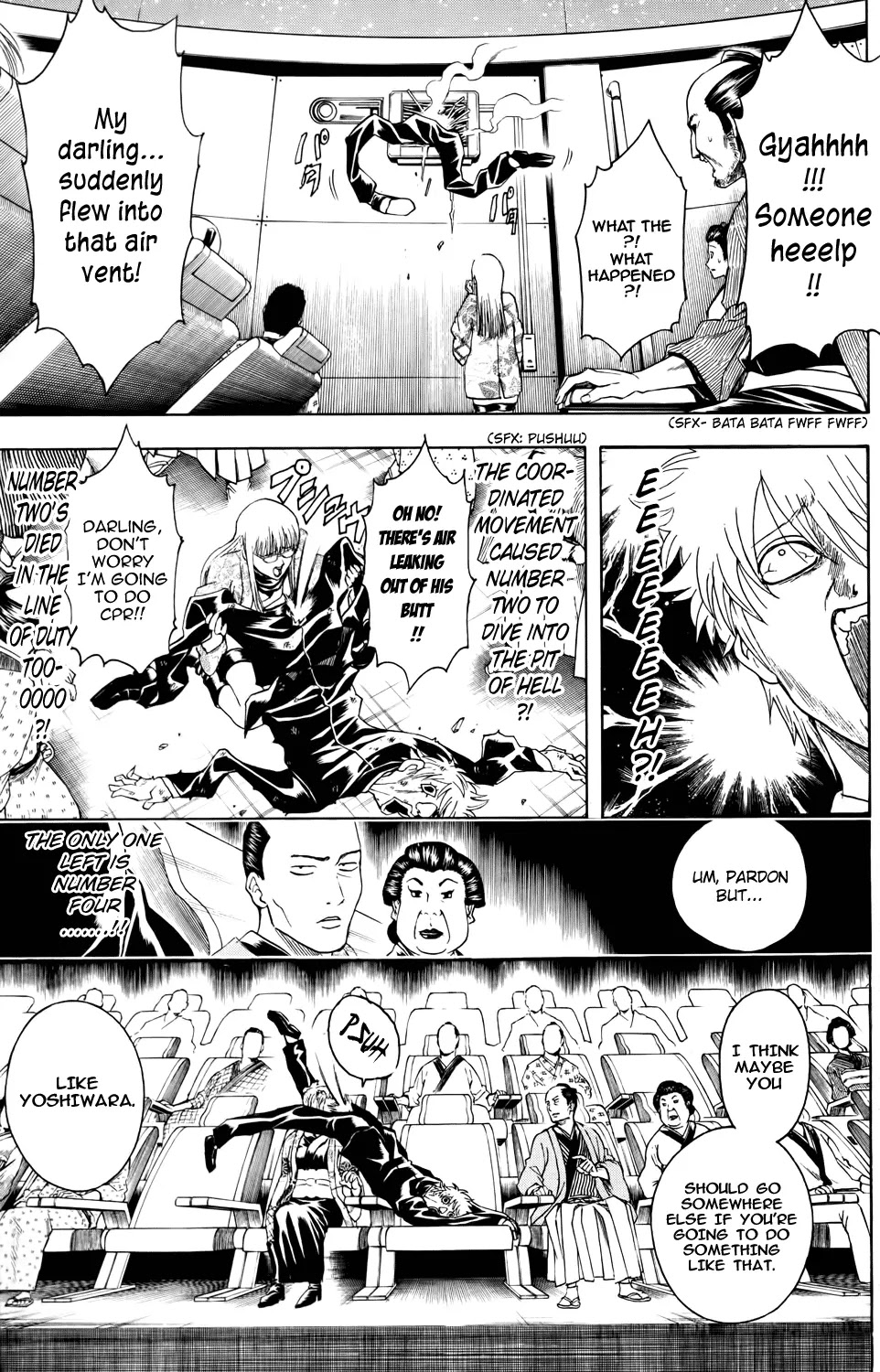 Gintama Chapter 339 page 9 - Chapter 339 : People Are Able to Live by Forgetting Some Things