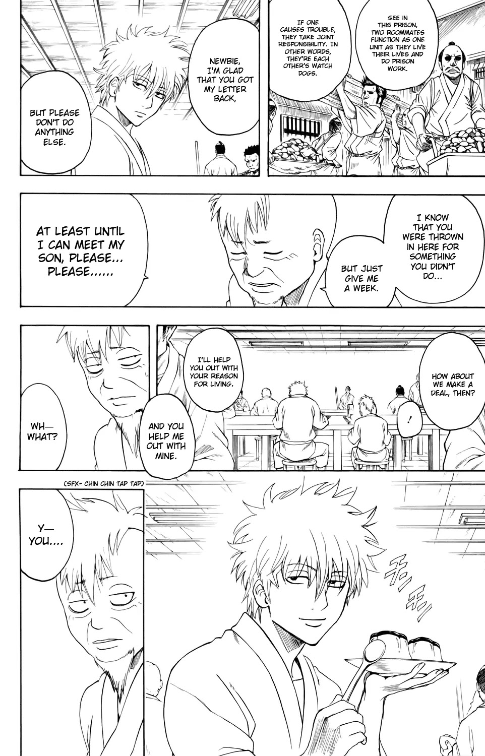 Gintama Chapter 340 page 10 - Chapter 340 : Sure Prison Break Season, Two Still Had Some Prison Breaking, But Then It Was The Prison That Is This Rotten Society So You Can still Call It Prison Break