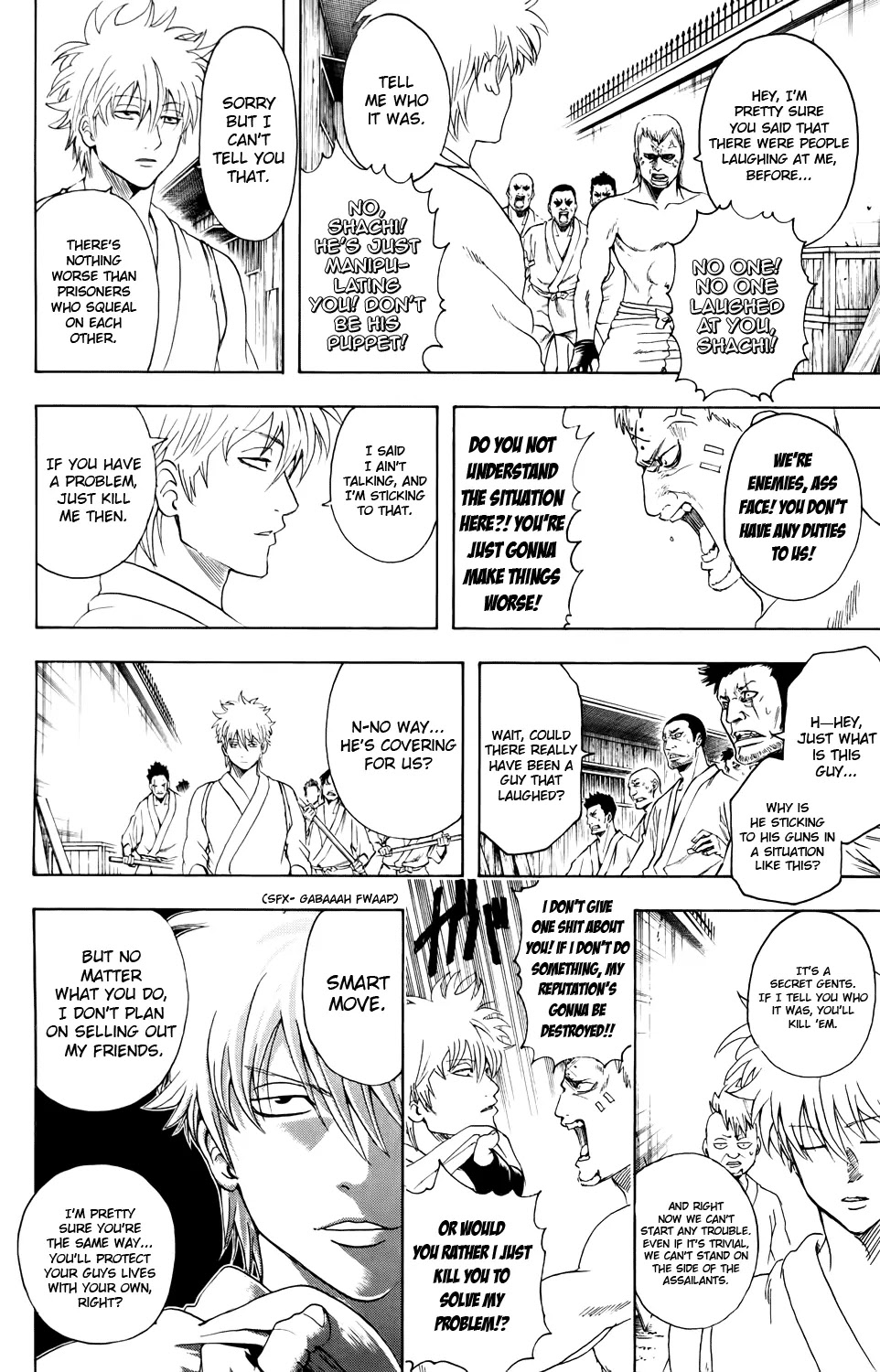 Gintama Chapter 340 page 16 - Chapter 340 : Sure Prison Break Season, Two Still Had Some Prison Breaking, But Then It Was The Prison That Is This Rotten Society So You Can still Call It Prison Break