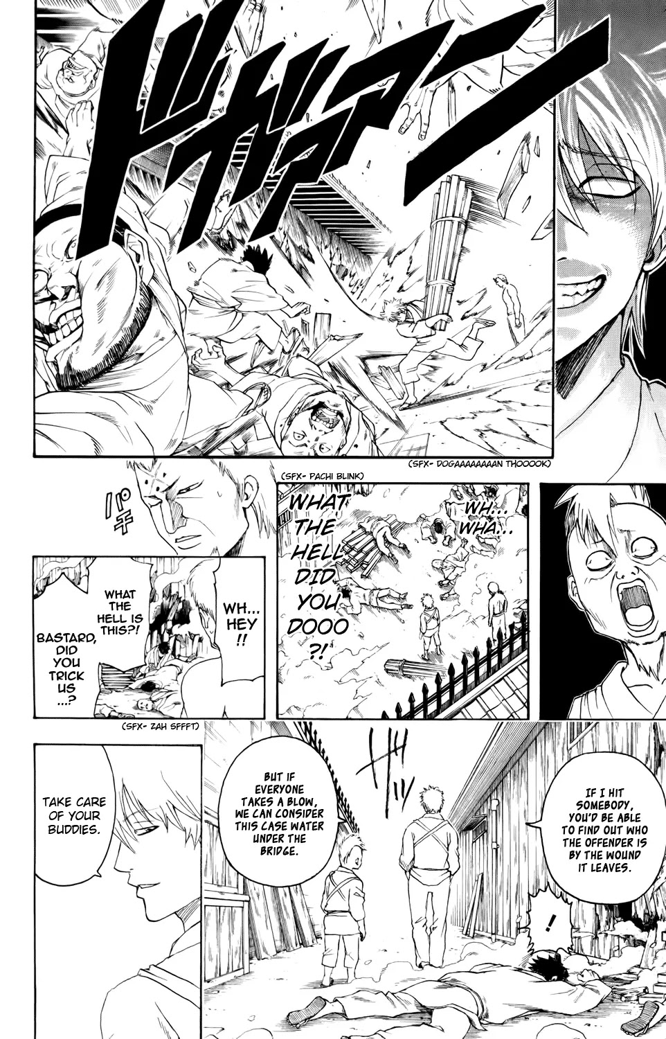 Gintama Chapter 340 page 18 - Chapter 340 : Sure Prison Break Season, Two Still Had Some Prison Breaking, But Then It Was The Prison That Is This Rotten Society So You Can still Call It Prison Break