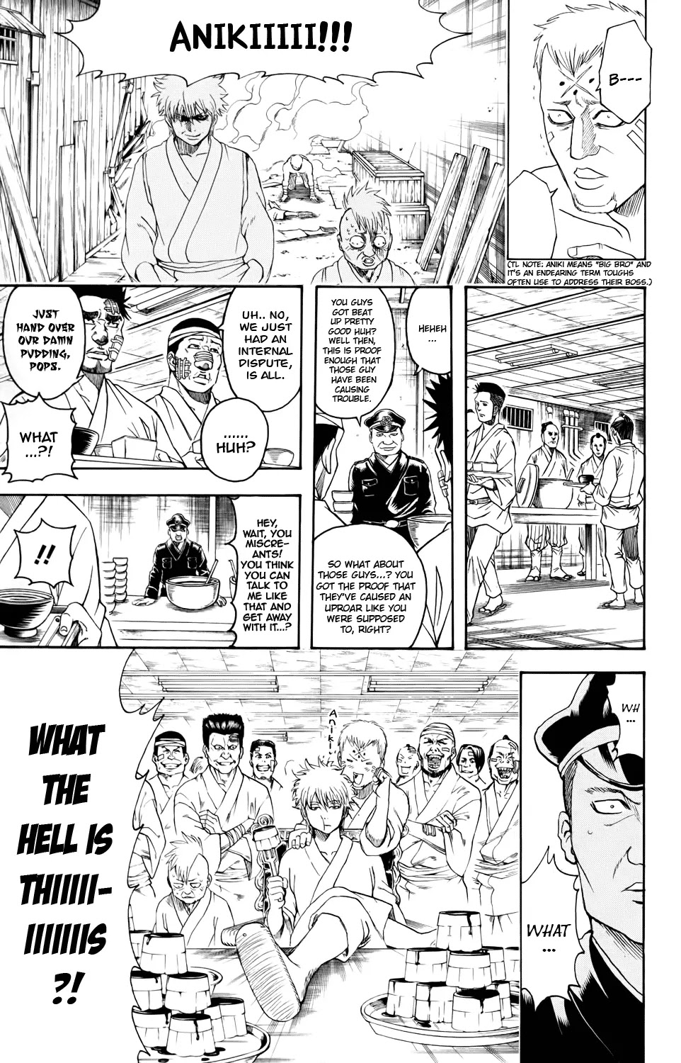 Gintama Chapter 340 page 19 - Chapter 340 : Sure Prison Break Season, Two Still Had Some Prison Breaking, But Then It Was The Prison That Is This Rotten Society So You Can still Call It Prison Break