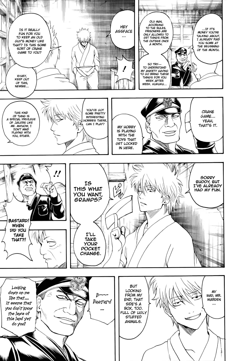 Gintama Chapter 340 page 7 - Chapter 340 : Sure Prison Break Season, Two Still Had Some Prison Breaking, But Then It Was The Prison That Is This Rotten Society So You Can still Call It Prison Break