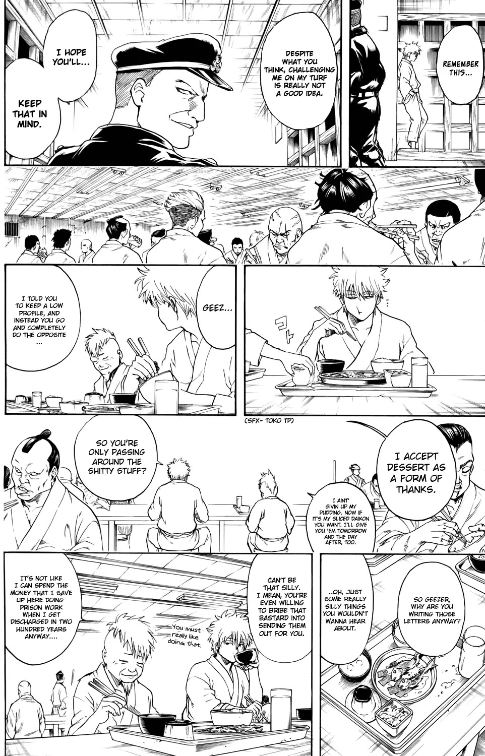 Gintama Chapter 340 page 8 - Chapter 340 : Sure Prison Break Season, Two Still Had Some Prison Breaking, But Then It Was The Prison That Is This Rotten Society So You Can still Call It Prison Break