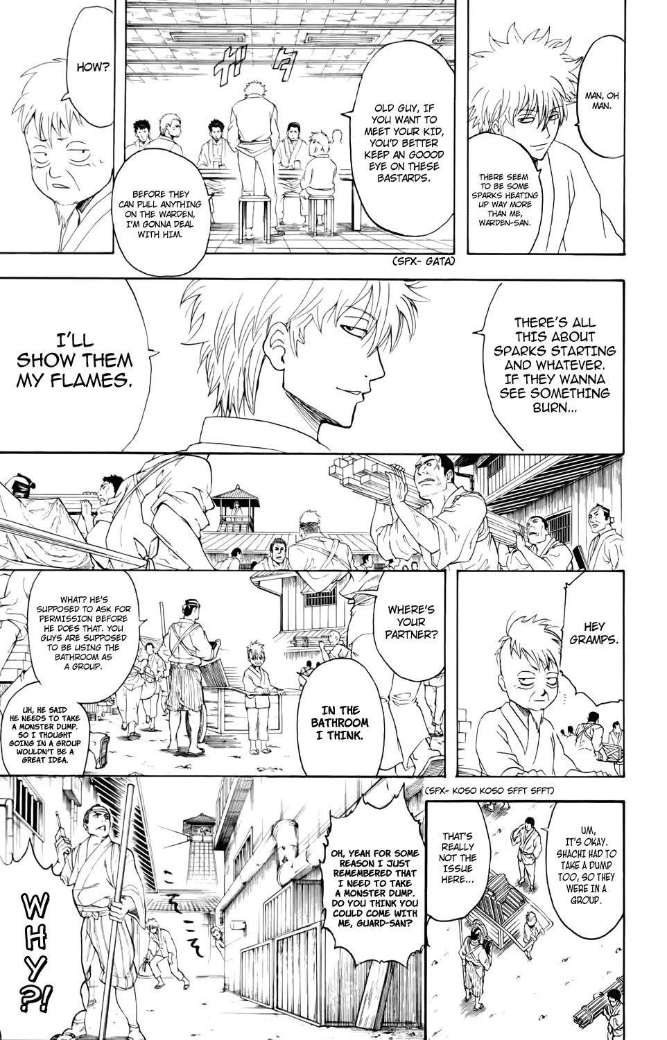 Gintama Chapter 341 page 13 - Chapter 341 : Everyone Wears Pajamas