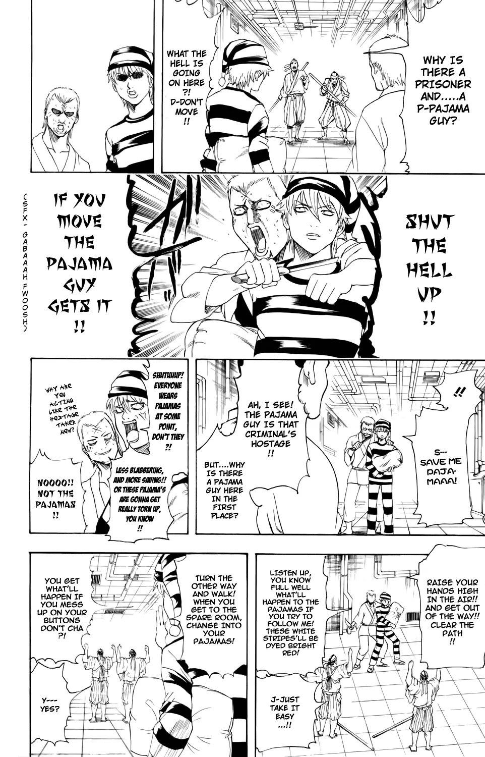 Gintama Chapter 341 page 16 - Chapter 341 : Everyone Wears Pajamas