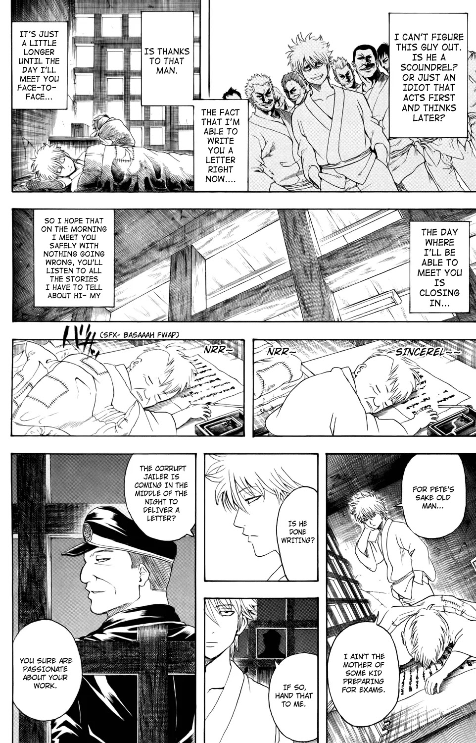 Gintama Chapter 341 page 8 - Chapter 341 : Everyone Wears Pajamas
