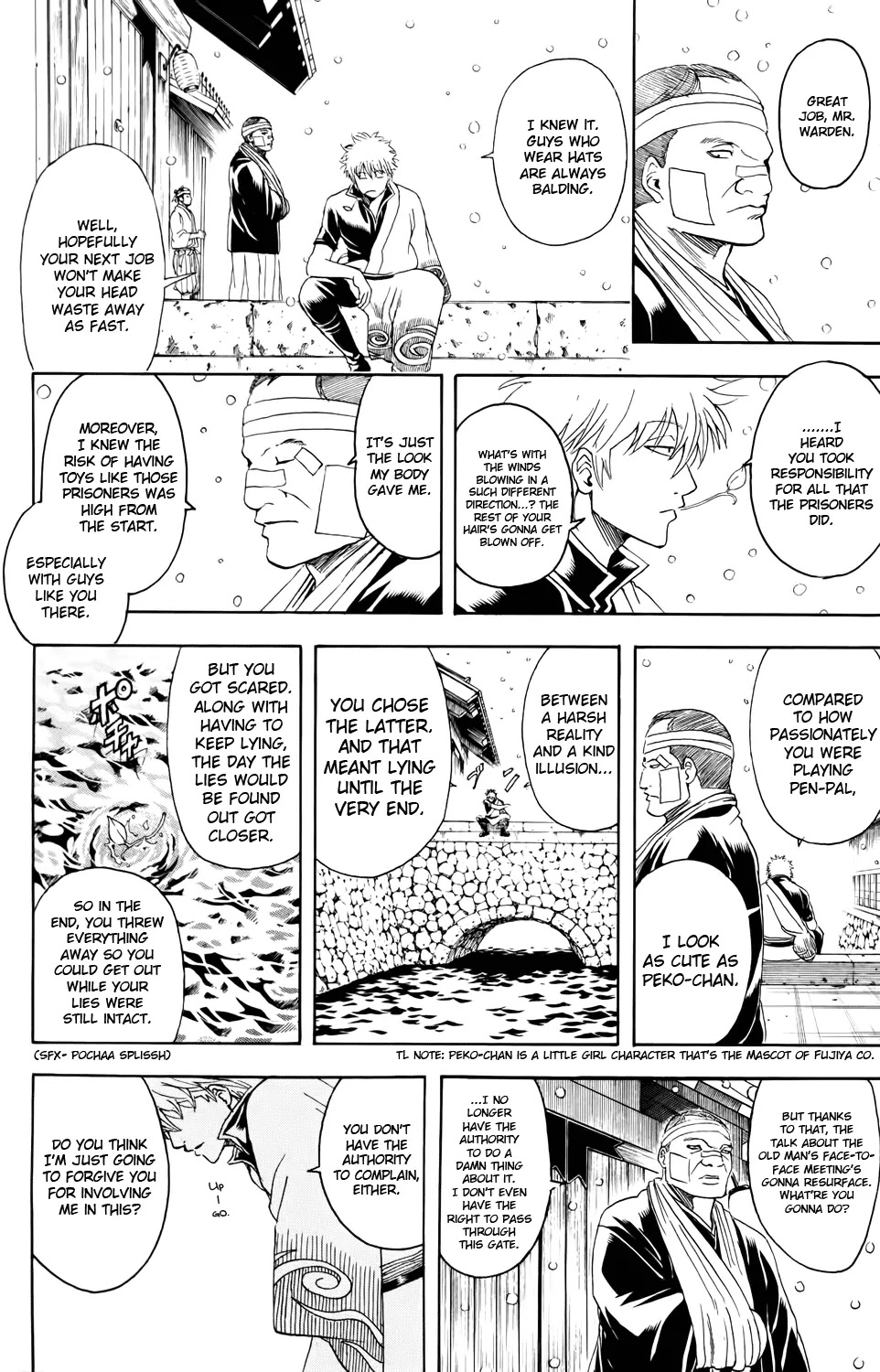 Gintama Chapter 342 page 14 - Chapter 342 : I'll Cast You into the Punishment Chamber