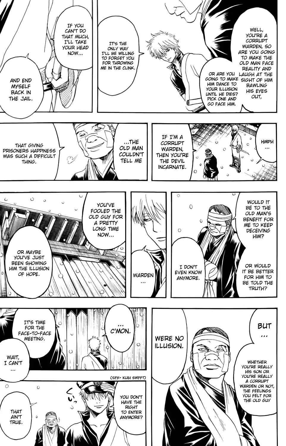 Gintama Chapter 342 page 15 - Chapter 342 : I'll Cast You into the Punishment Chamber