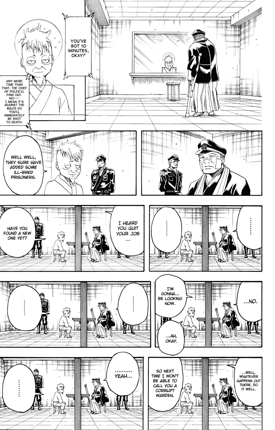 Gintama Chapter 342 page 17 - Chapter 342 : I'll Cast You into the Punishment Chamber