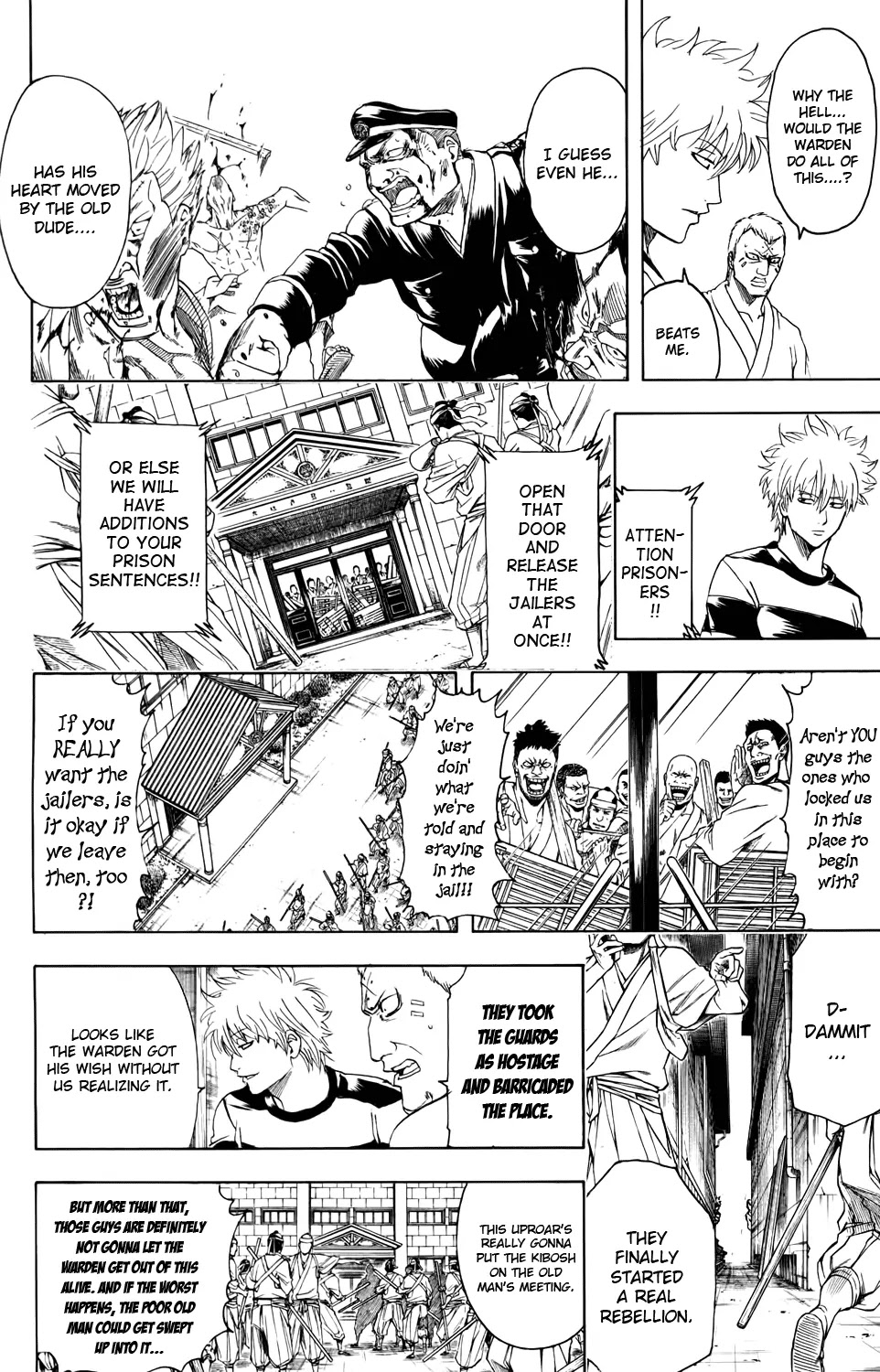 Gintama Chapter 342 page 2 - Chapter 342 : I'll Cast You into the Punishment Chamber