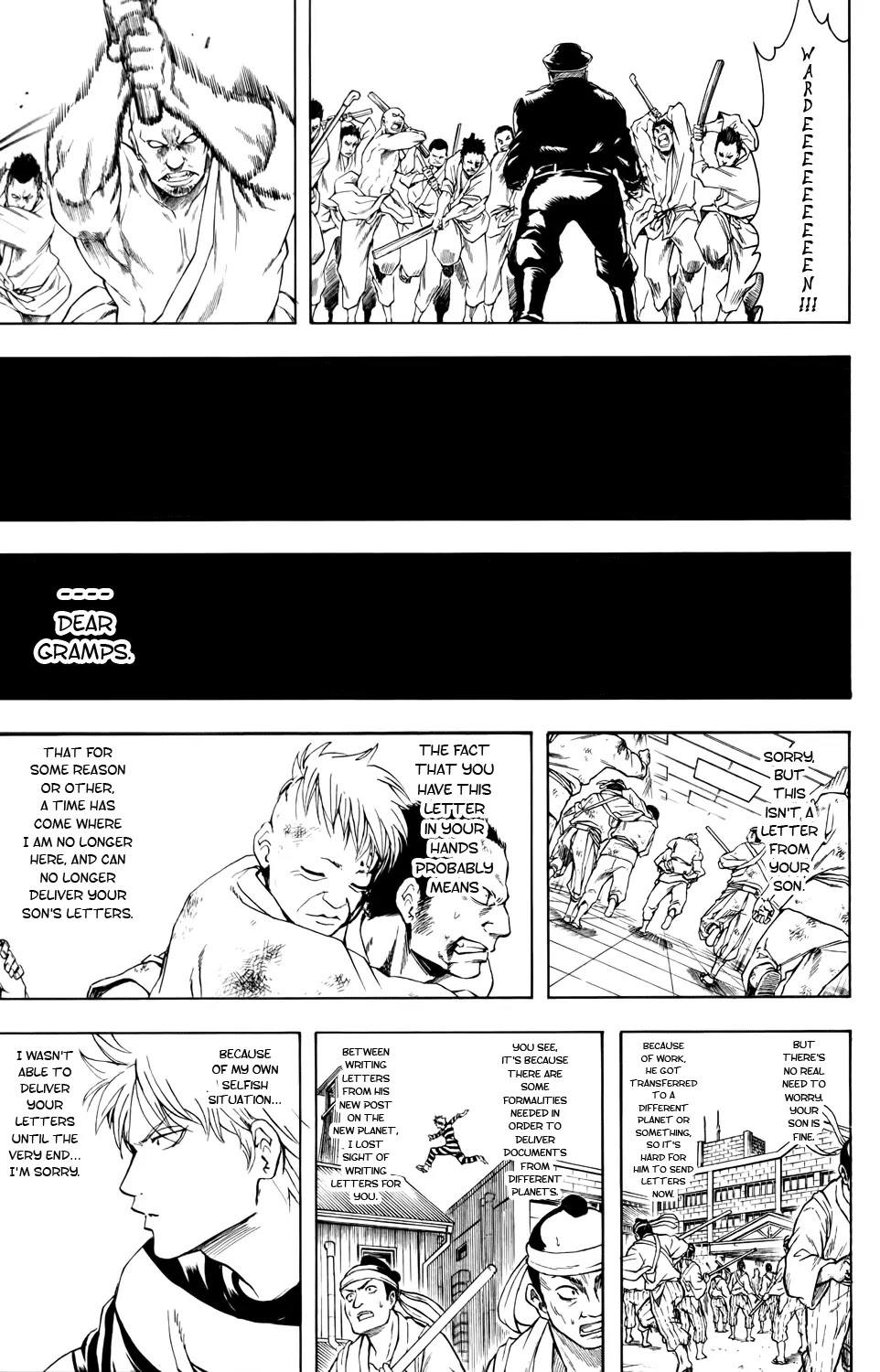 Gintama Chapter 342 page 7 - Chapter 342 : I'll Cast You into the Punishment Chamber
