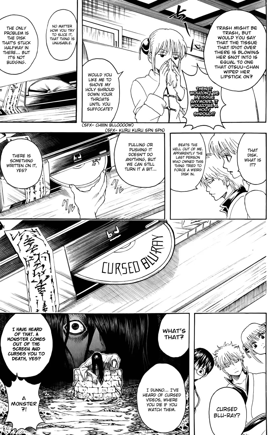 Gintama Chapter 343 page 3 - Chapter 343 : Red and Blue Ecstasy
