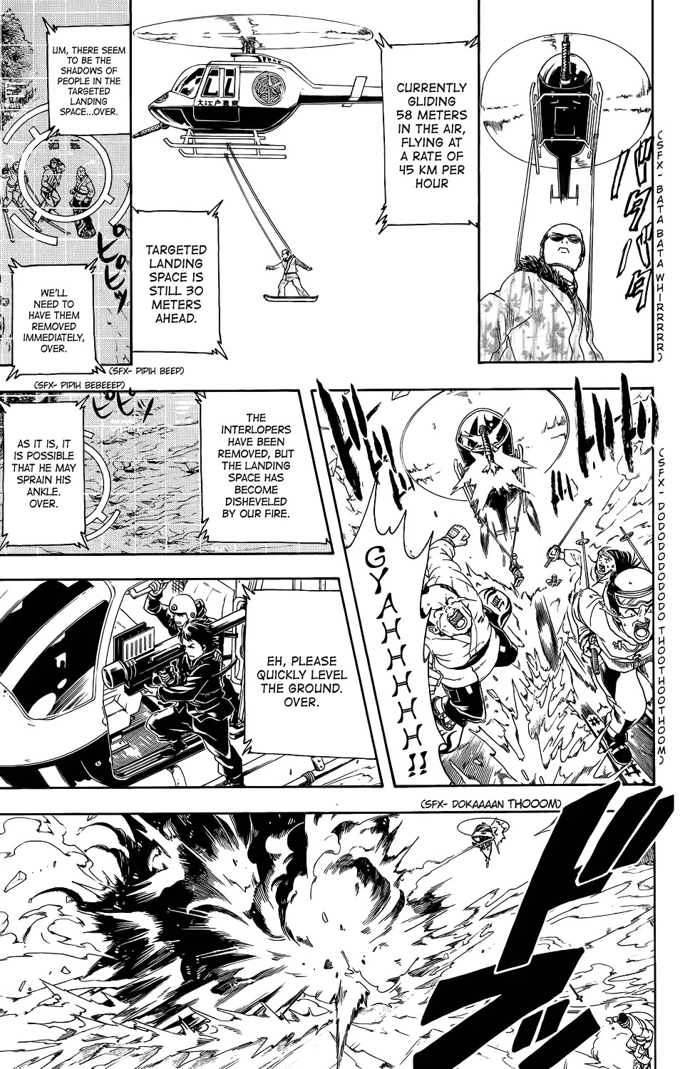 Gintama Chapter 344 page 14 - Chapter 344 : I Daresay, May I Come Skiing with You?