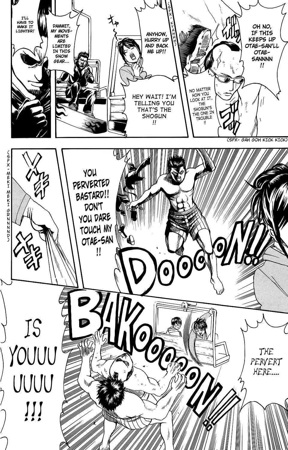 Gintama Chapter 344 page 19 - Chapter 344 : I Daresay, May I Come Skiing with You?
