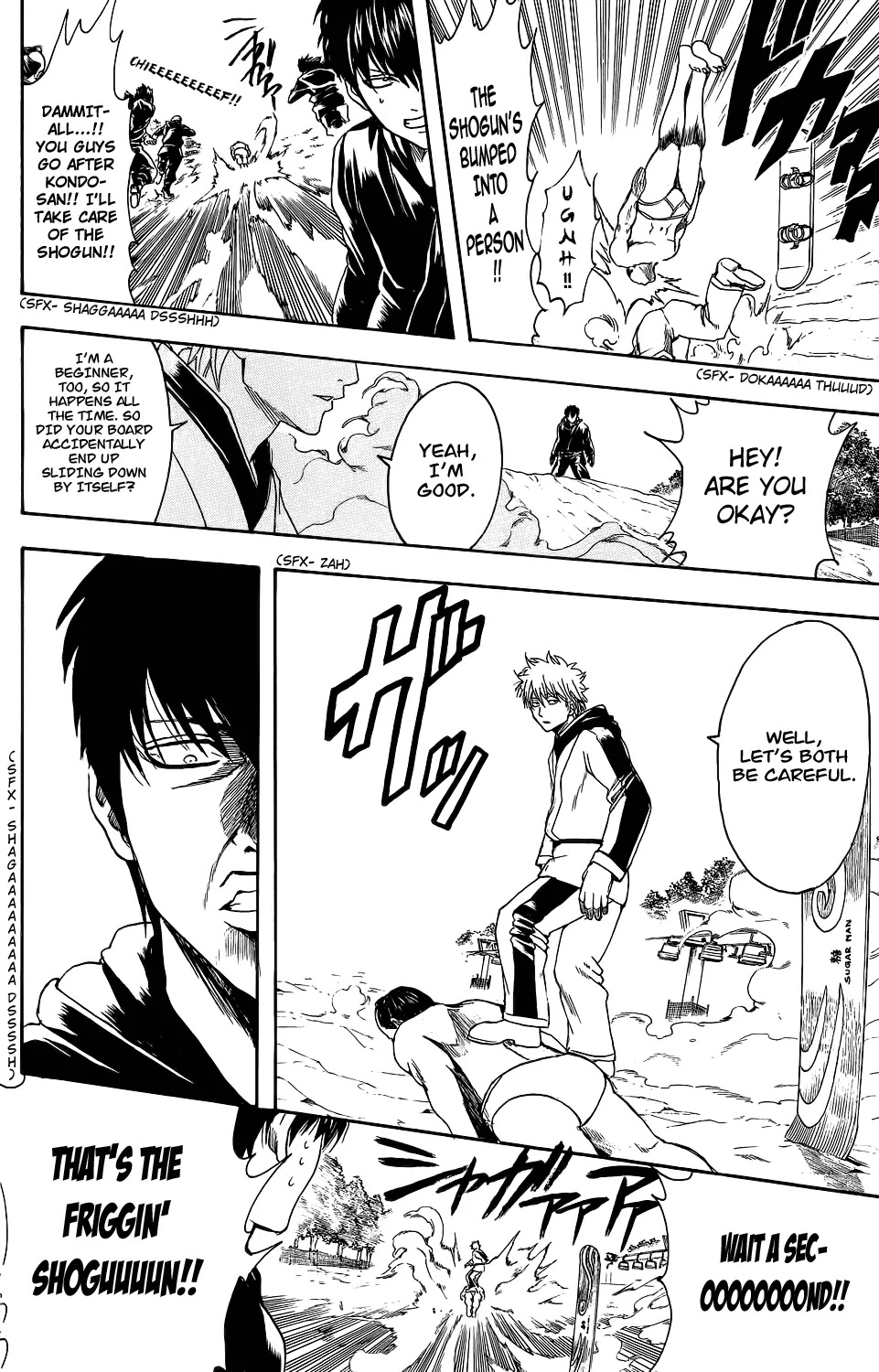 Gintama Chapter 344 page 21 - Chapter 344 : I Daresay, May I Come Skiing with You?