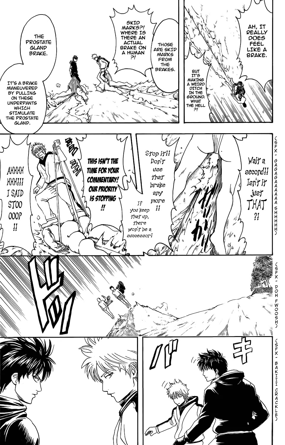 Gintama Chapter 344 page 24 - Chapter 344 : I Daresay, May I Come Skiing with You?