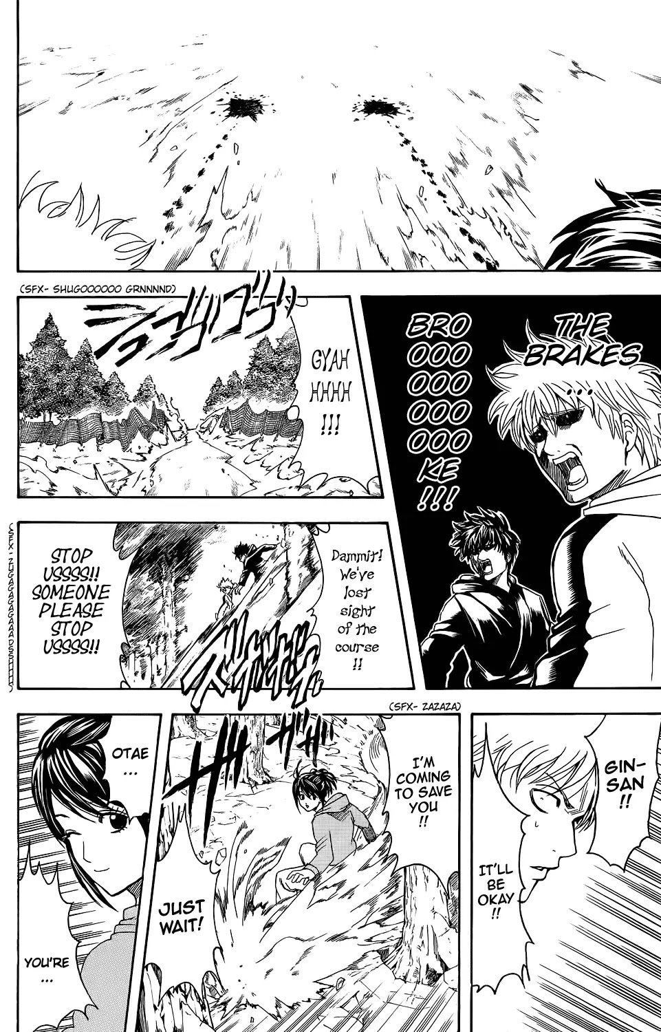 Gintama Chapter 344 page 25 - Chapter 344 : I Daresay, May I Come Skiing with You?