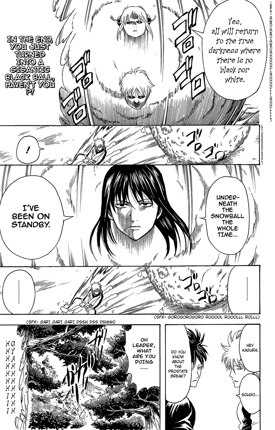 Gintama Chapter 344 page 28 - Chapter 344 : I Daresay, May I Come Skiing with You?
