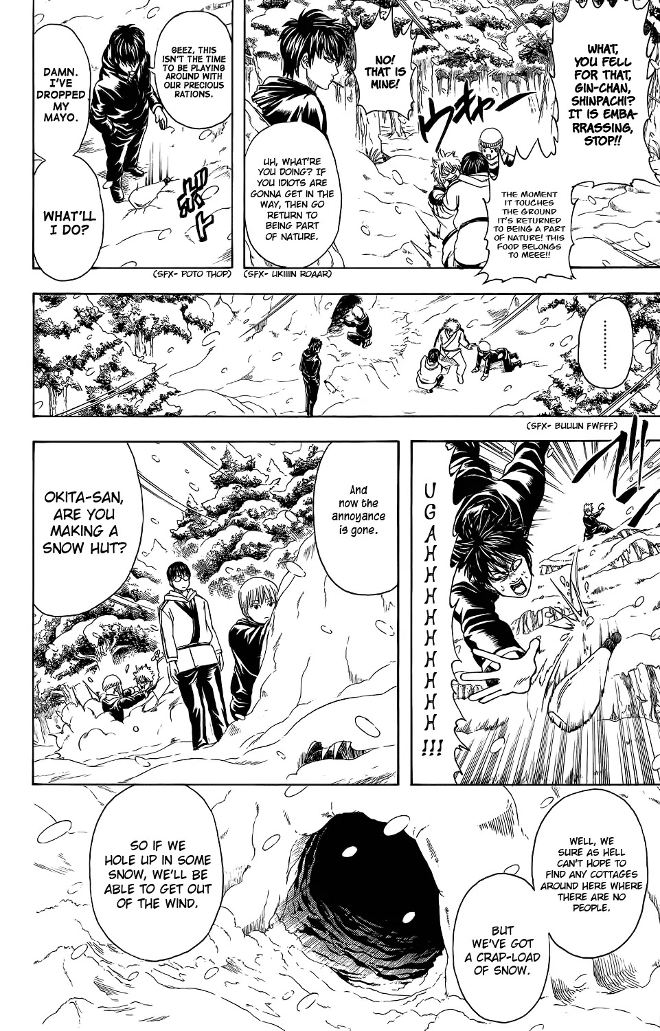 Gintama Chapter 345 page 10 - Chapter 345 : Even When One Puts the Utmost Effort into Creating Snow Domes, the Next Day Some Brat Will Break Them
