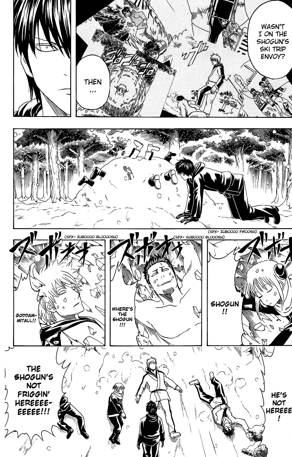 Gintama Chapter 345 page 2 - Chapter 345 : Even When One Puts the Utmost Effort into Creating Snow Domes, the Next Day Some Brat Will Break Them