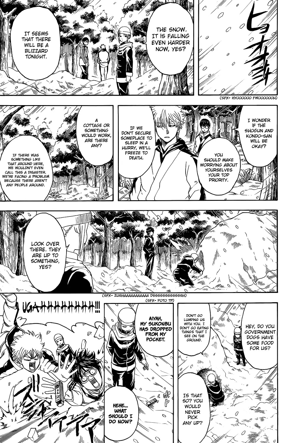Gintama Chapter 345 page 9 - Chapter 345 : Even When One Puts the Utmost Effort into Creating Snow Domes, the Next Day Some Brat Will Break Them