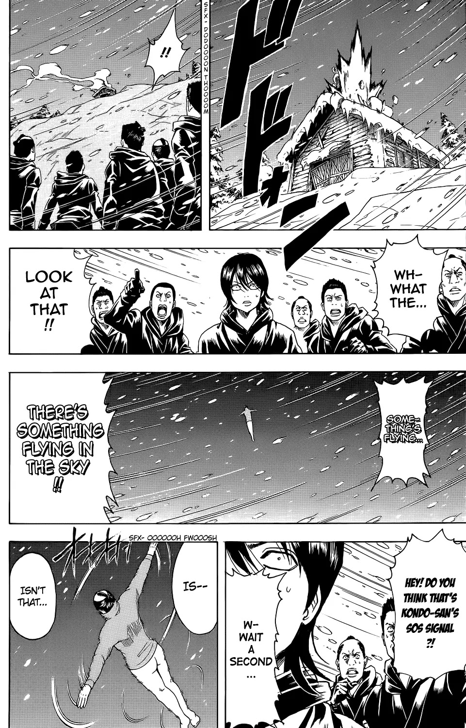 Gintama Chapter 346 page 16 - Chapter 346 : We Can't Take a Company Vacation There!!