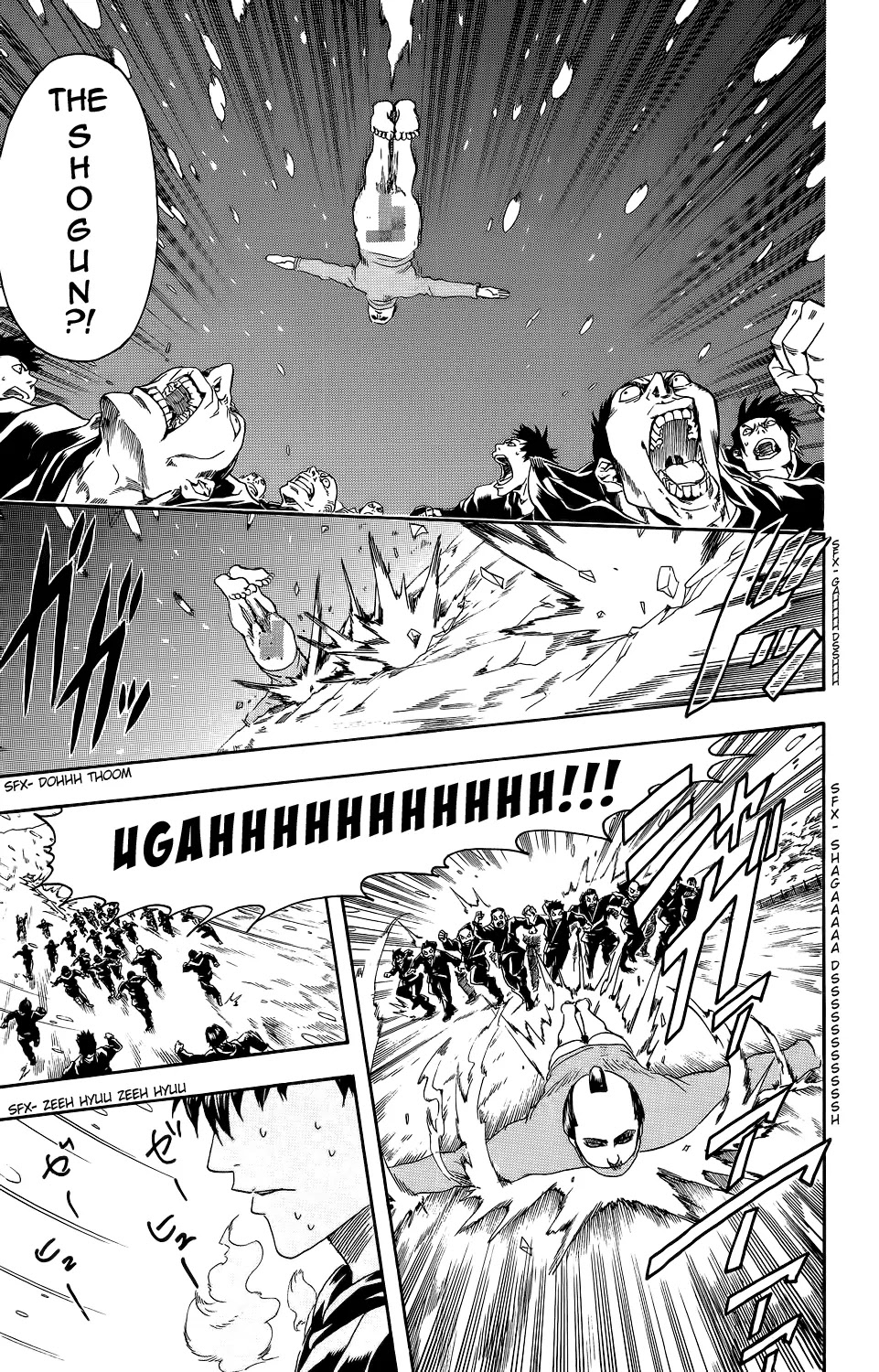 Gintama Chapter 346 page 17 - Chapter 346 : We Can't Take a Company Vacation There!!