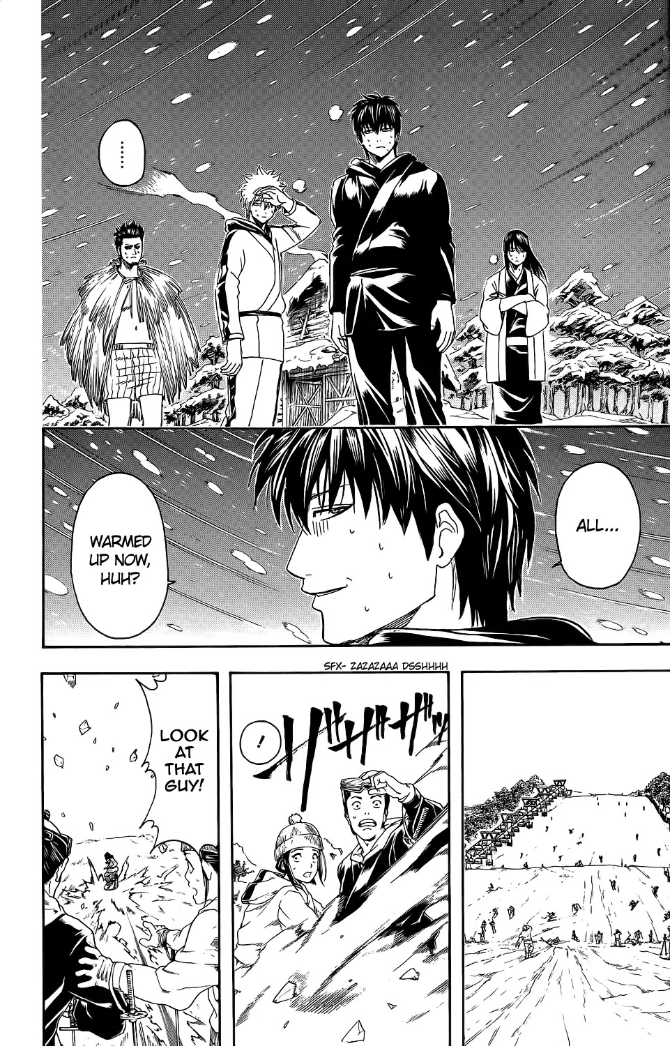Gintama Chapter 346 page 18 - Chapter 346 : We Can't Take a Company Vacation There!!