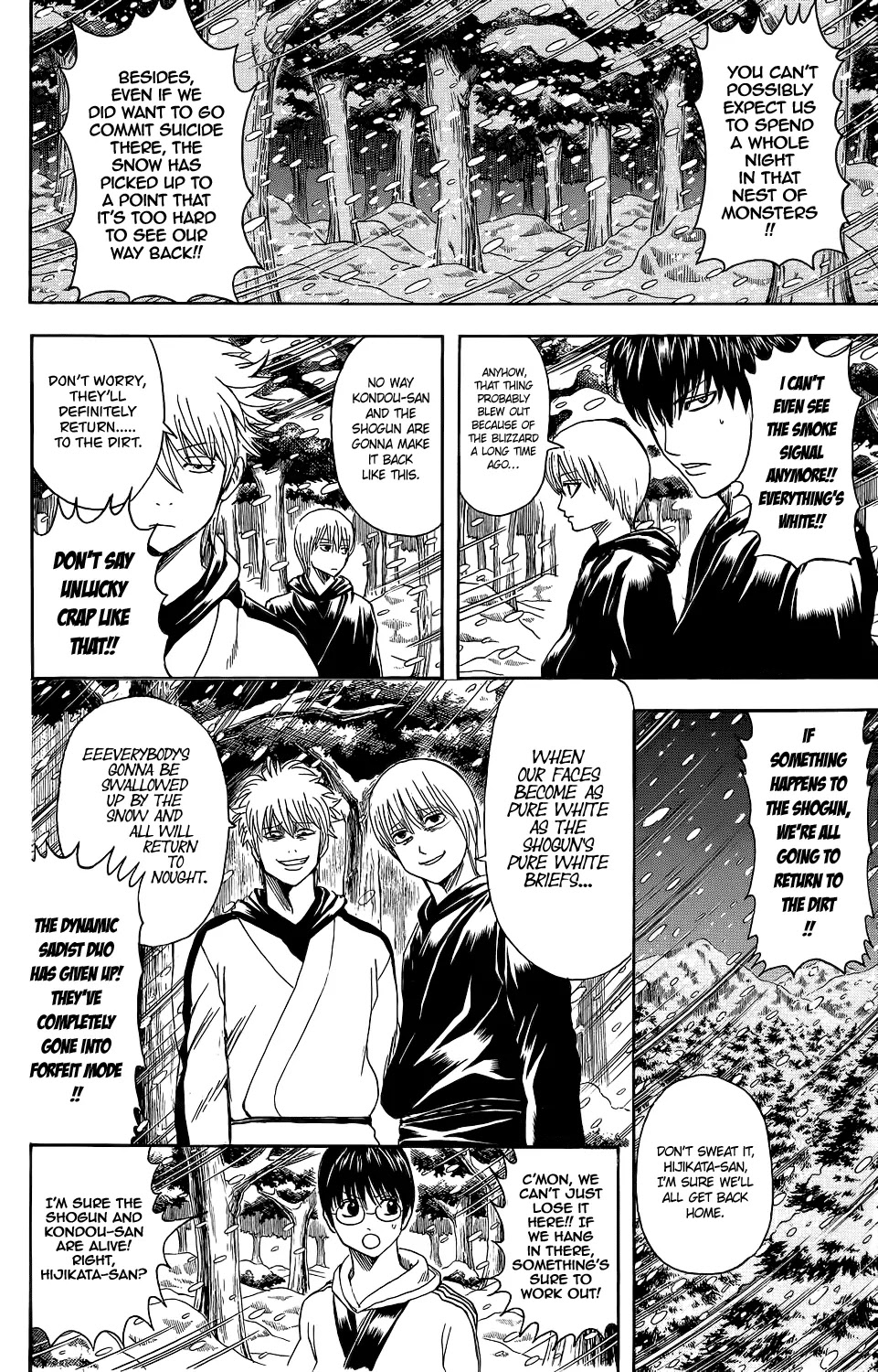 Gintama Chapter 346 page 2 - Chapter 346 : We Can't Take a Company Vacation There!!