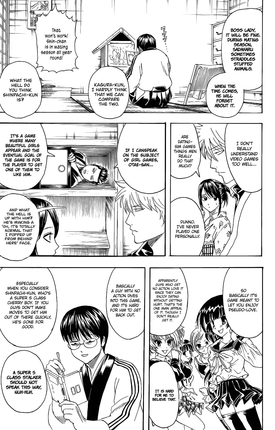 Gintama Chapter 347 page 8 - Chapter 347 : Love Doesn' Have Plusses Or Minuses