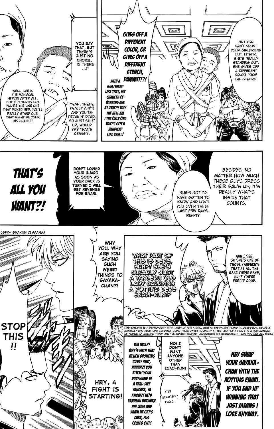 Gintama Chapter 348 page 11 - Chapter 348 : Love Is An Illusion After All