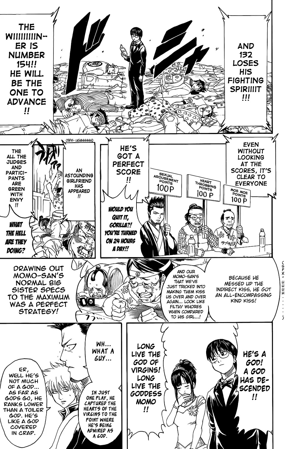 Gintama Chapter 349 page 12 - Chapter 349 : Love Is Not Something to Take, but Something One Receives