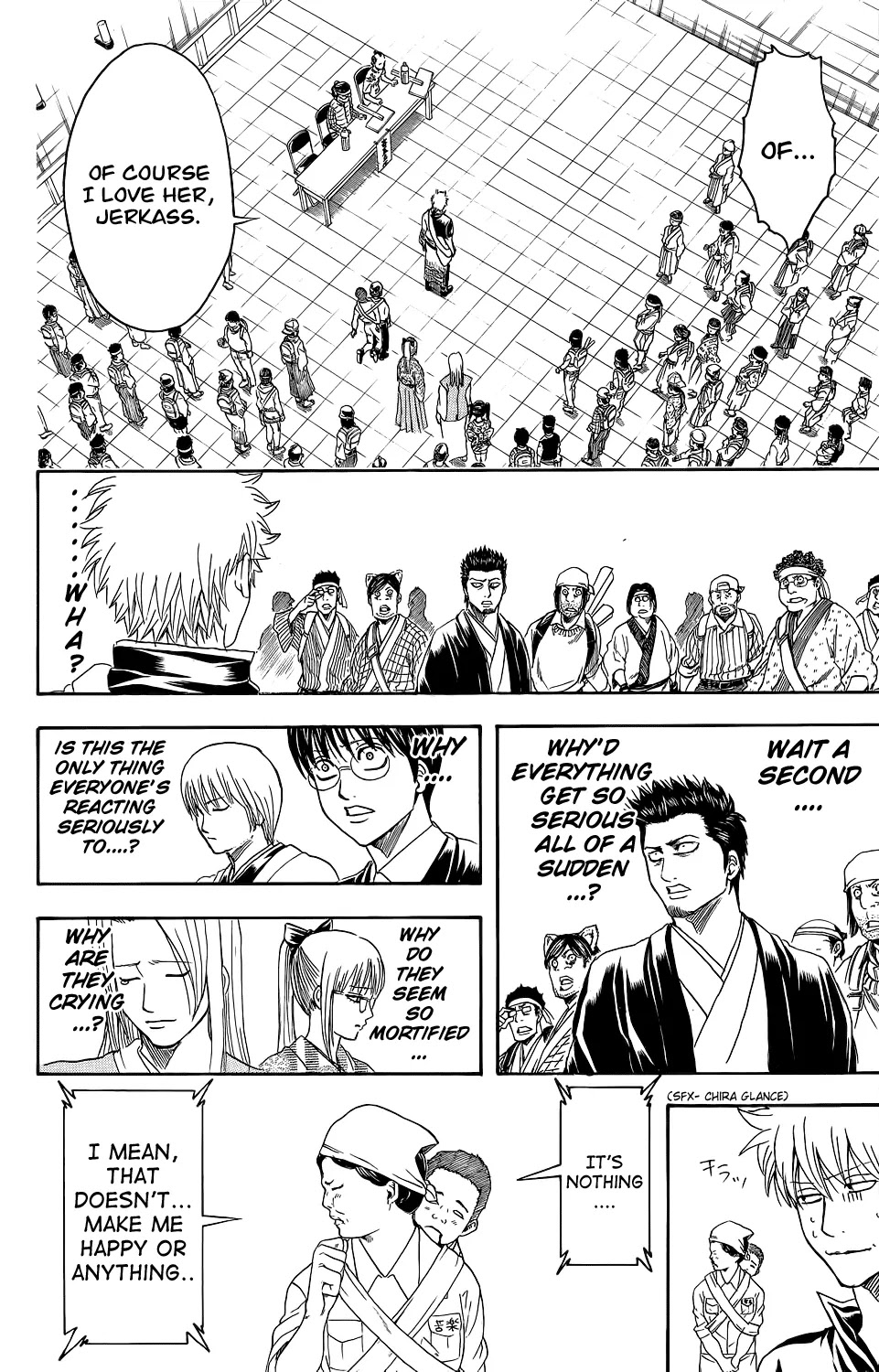 Gintama Chapter 349 page 19 - Chapter 349 : Love Is Not Something to Take, but Something One Receives