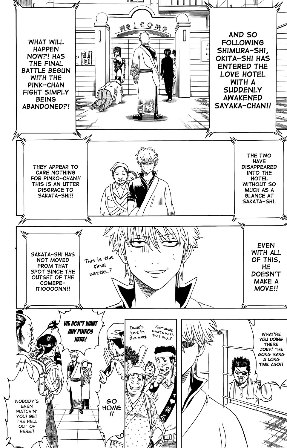 Gintama Chapter 350 page 10 - Chapter 350 : All There Is, Is Love Across The World