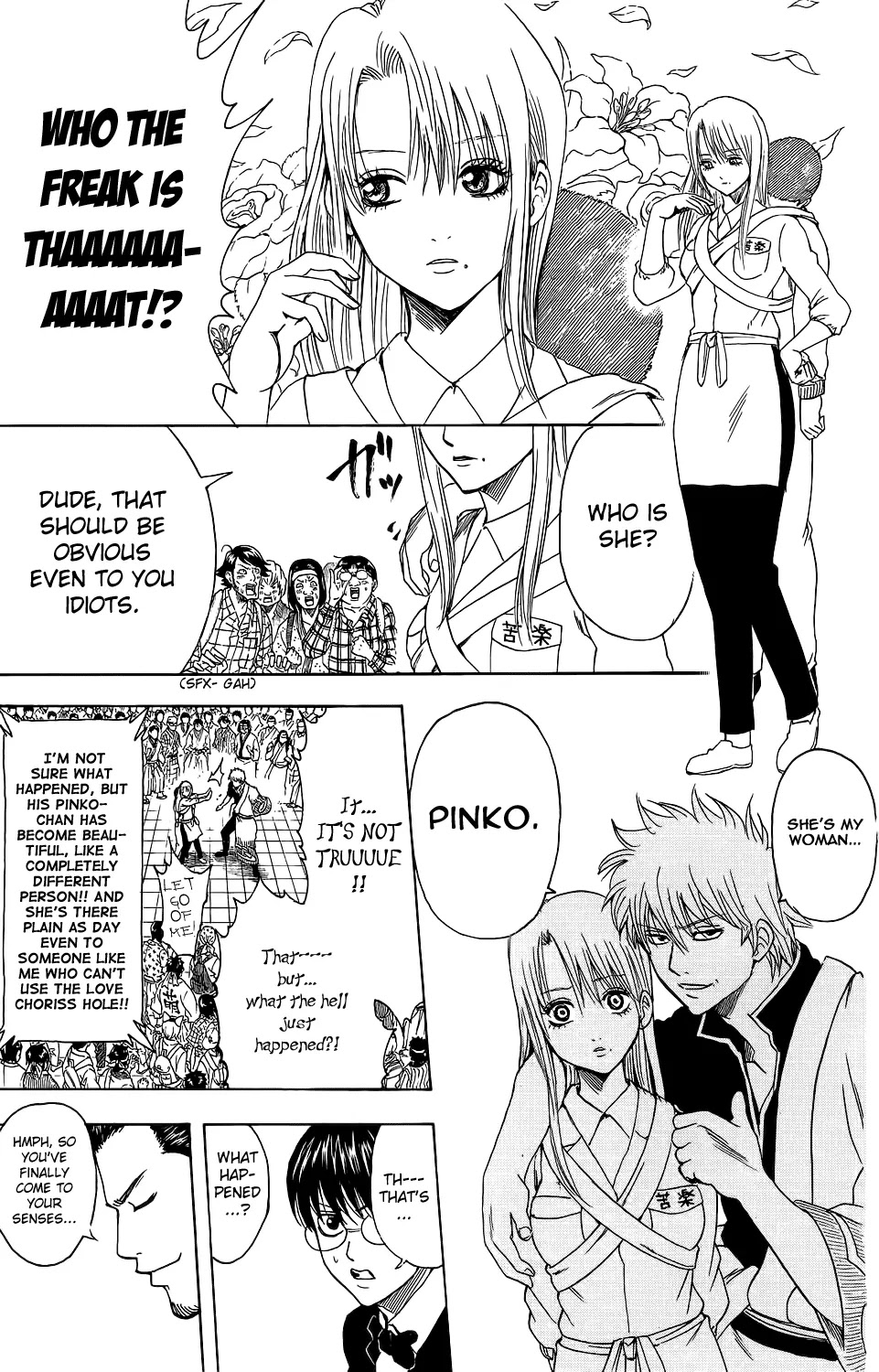 Gintama Chapter 350 page 13 - Chapter 350 : All There Is, Is Love Across The World