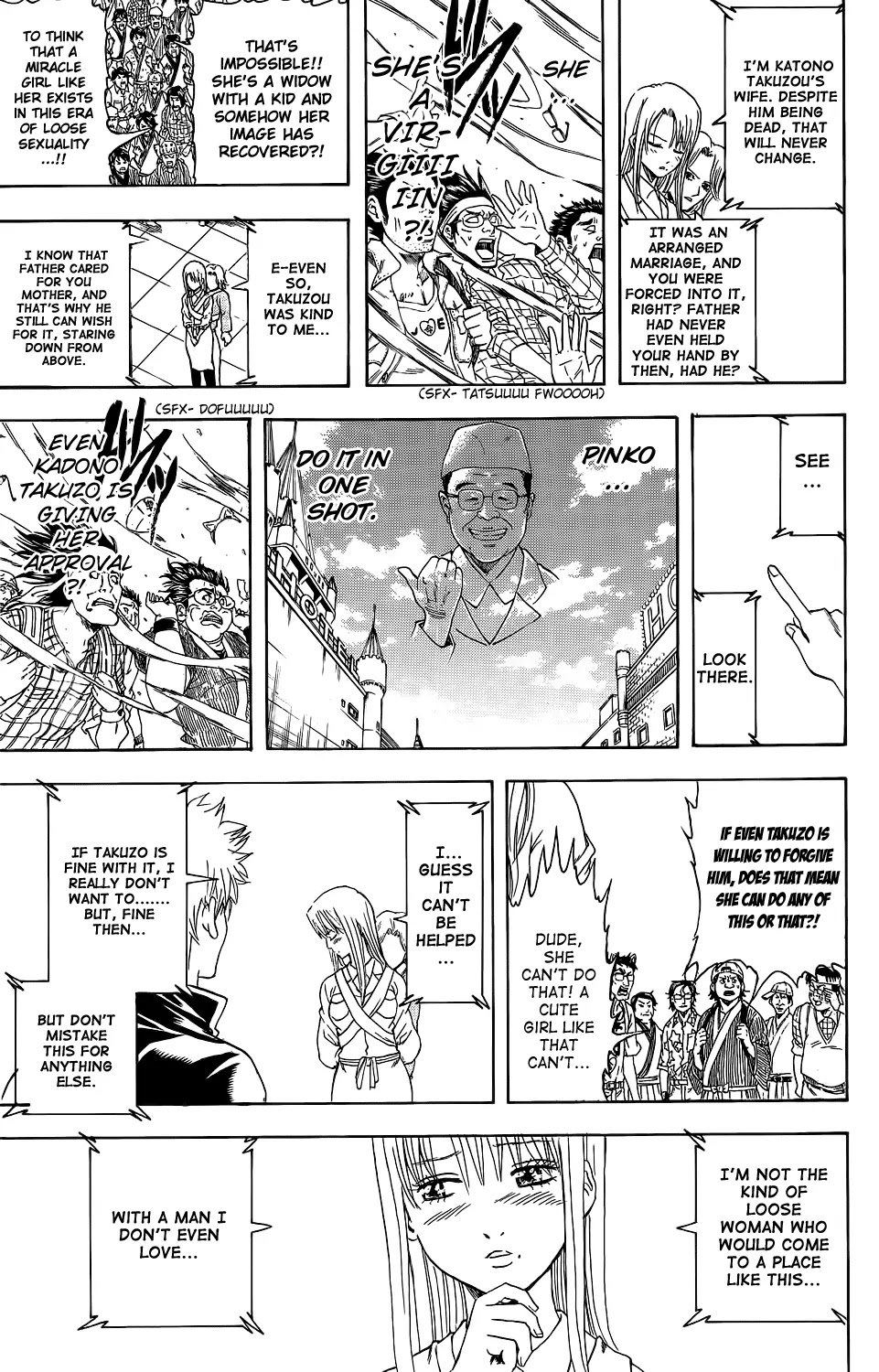 Gintama Chapter 350 page 17 - Chapter 350 : All There Is, Is Love Across The World