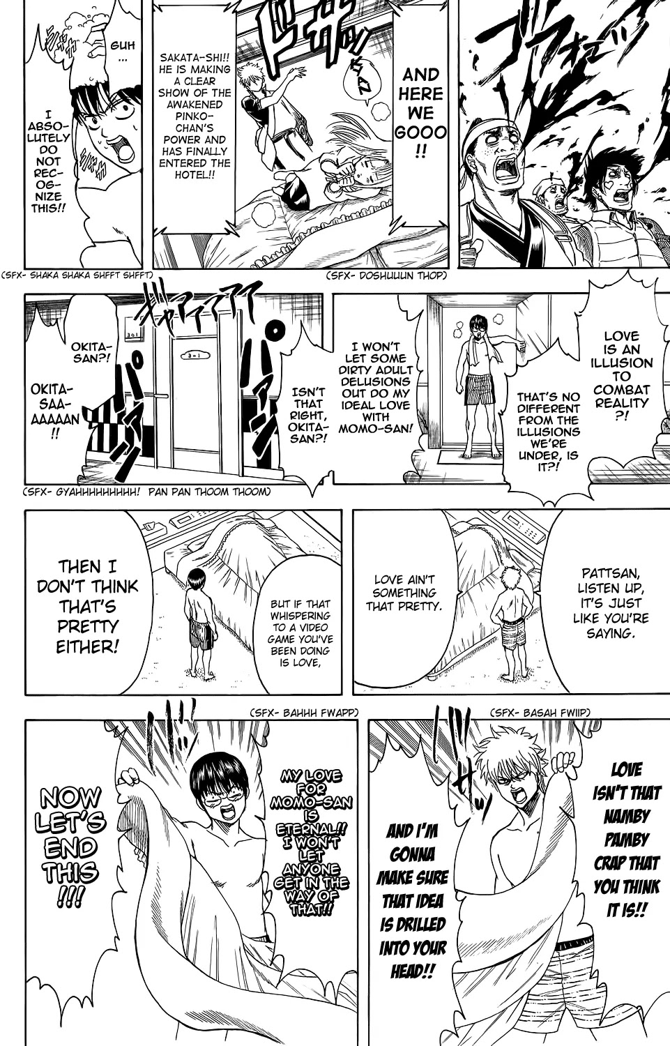 Gintama Chapter 350 page 18 - Chapter 350 : All There Is, Is Love Across The World