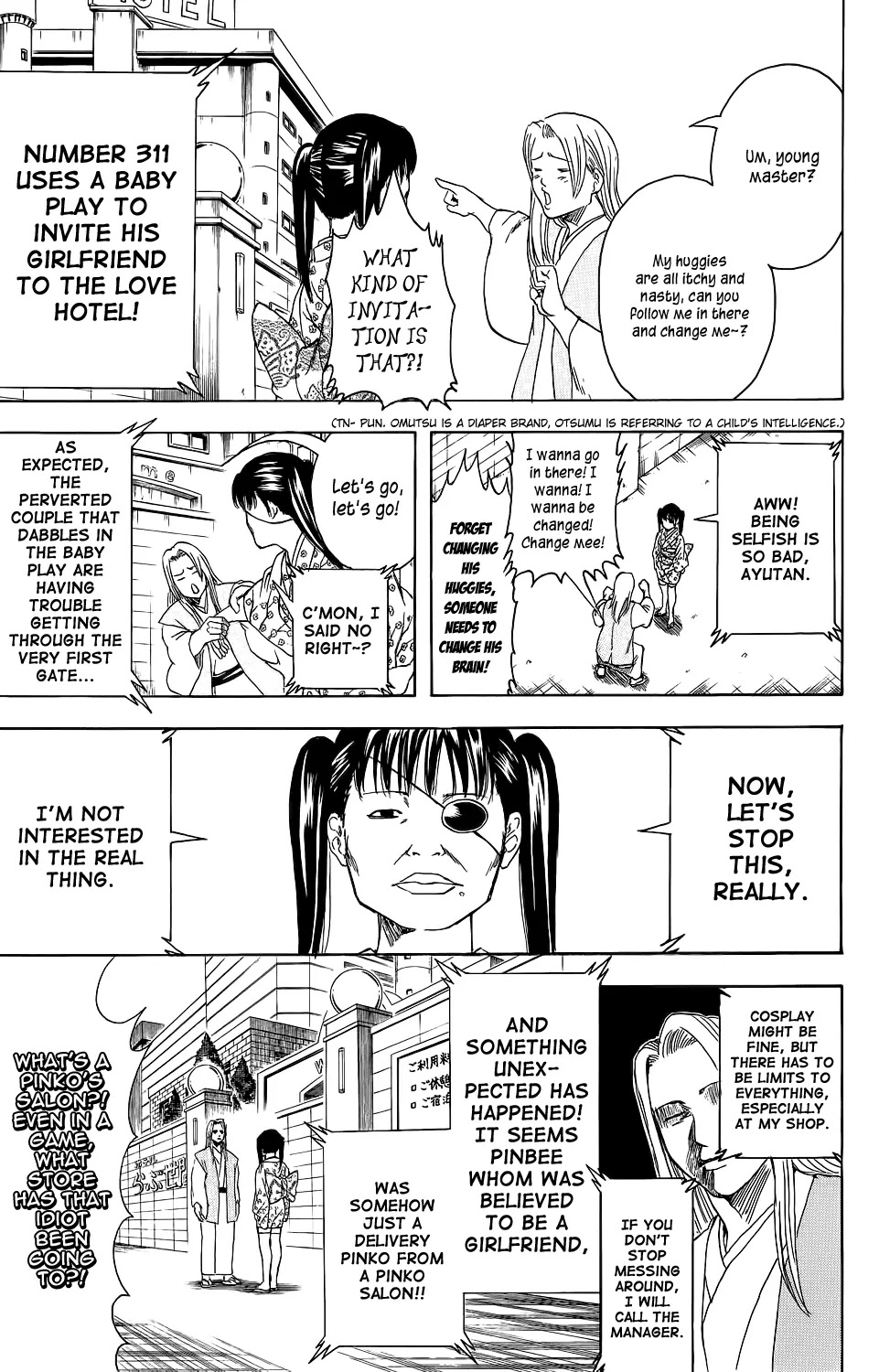 Gintama Chapter 350 page 3 - Chapter 350 : All There Is, Is Love Across The World