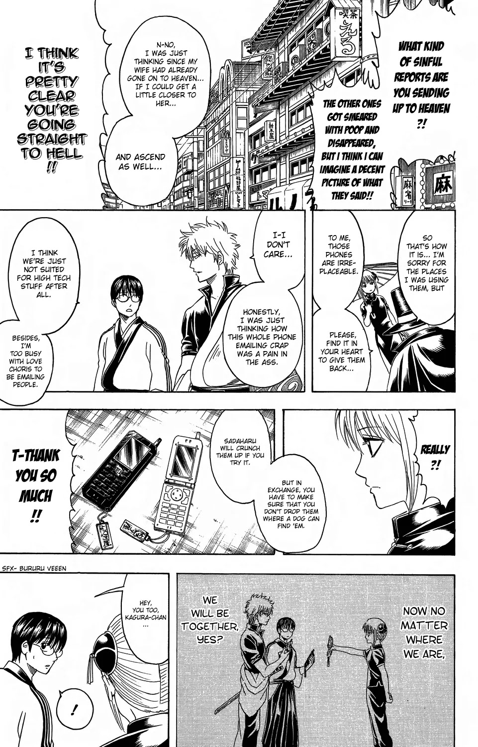 Gintama Chapter 352 page 11 - Chapter 352 : Messenger From Out Of Range