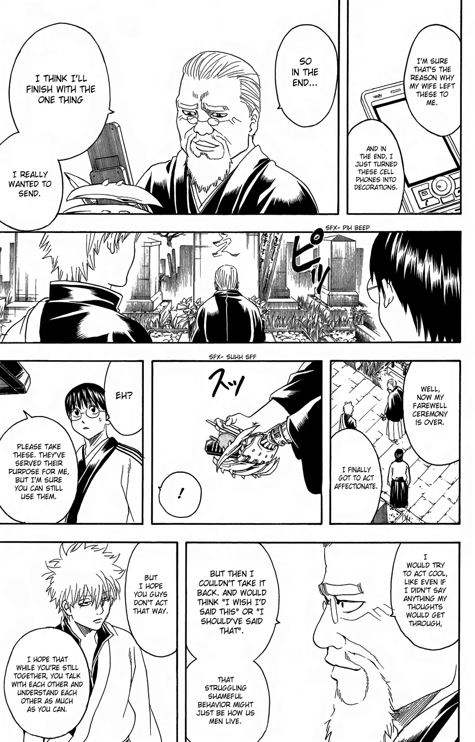 Gintama Chapter 352 page 15 - Chapter 352 : Messenger From Out Of Range