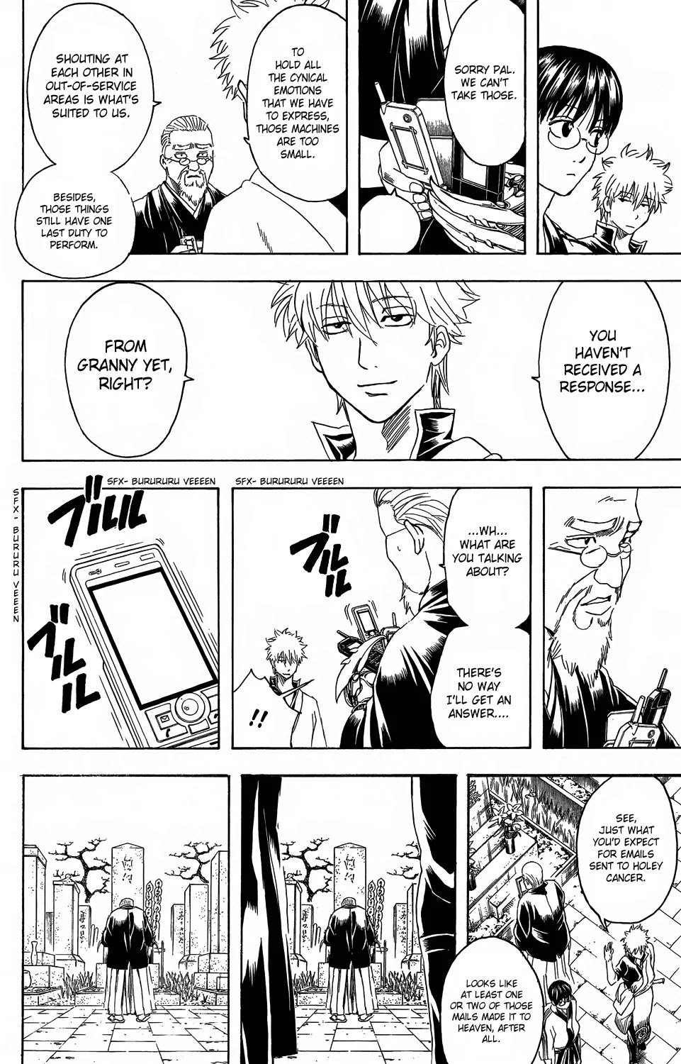 Gintama Chapter 352 page 16 - Chapter 352 : Messenger From Out Of Range